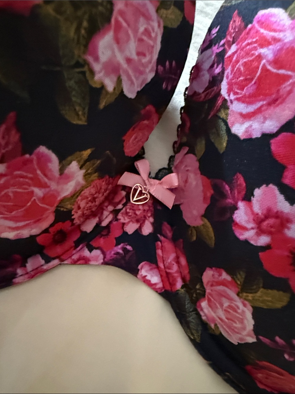 Victoria's Secret Pink Lace Push-Up Bra